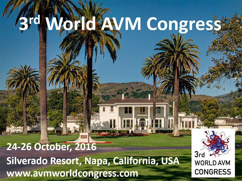 3rd World AVM Congress, Napa, CA, USA