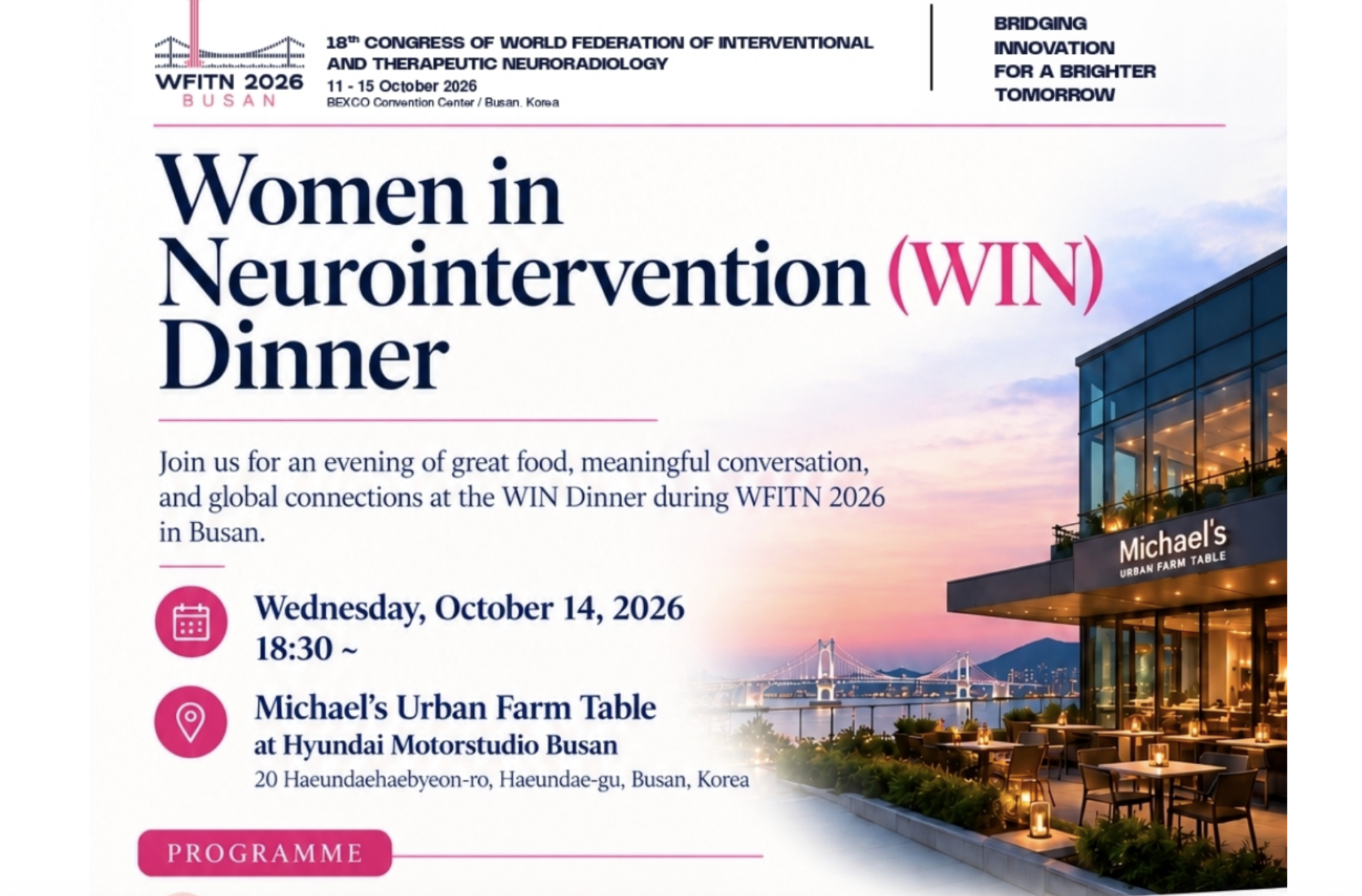 Women in INR Dinners & Events