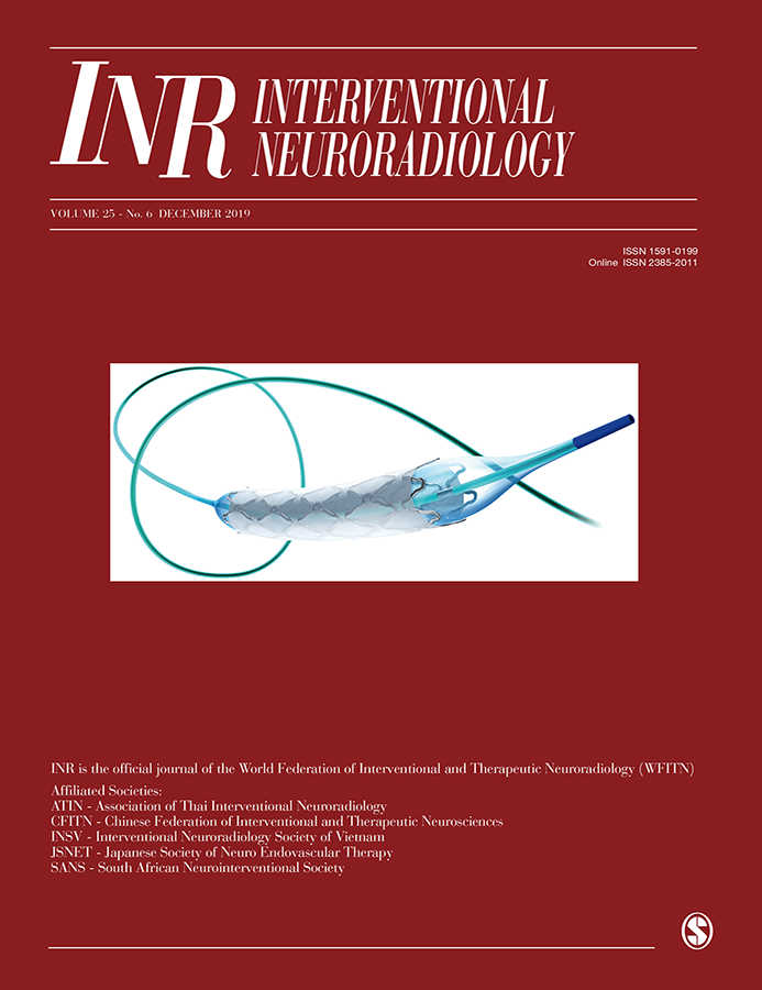 Interventional Neuroradiology – current issue cover